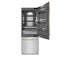 Autograph Edition 30 In. 16.1 Cu. Ft. Built-in Bottom Freezer Refrigerator With Water Dispenser And Ice Maker In Stainless Steel With Graphite Gray Interior And Champagne Bronze Accents