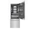 Autograph Edition 30 In. 16.1 Cu. Ft. Built-in Bottom Freezer Refrigerator With Water Dispenser And Ice Maker In Stainless Steel With Graphite Gray Interior And Polished Nickel Helix Handles
