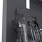 Autograph Edition 30 In. 16.1 Cu. Ft. Built-in Bottom Freezer Refrigerator With Water Dispenser And Ice Maker In Stainless Steel With Graphite Gray Interior And Polished Nickel Helix Handles