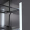 Autograph Edition 30 In. 16.1 Cu. Ft. Built-in Bottom Freezer Refrigerator With Water Dispenser And Ice Maker In Stainless Steel With Graphite Gray Interior And Polished Nickel Helix Handles