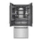 Autograph Edition 36 In. 19.6 Cu. Ft. French Door Built-in Bottom Freezer Refrigerator With Water Dispenser And Ice Maker In Stainless Steel With Graphite Gray Interior And Matte Black Accents