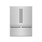 Autograph Edition 60 In. 32.2 Cu. Ft. French Door Built-in Bottom Freezer Refrigerator With Water Dispenser And Ice Maker In Stainless Steel With Graphite Gray Interior And Matte Black Accents