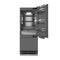Autograph Edition 30 In. 16.1 Cu. Ft. Panel Ready Built-in Bottom Freezer Refrigerator With Water Dispenser And Ice Maker With Graphite Gray Interior And Matte Black Accents