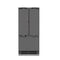 Autograph Edition 36 In. 19.6 Cu. Ft. Panel Ready French Door Built-in Bottom Freezer Refrigerator With Water Dispenser And Ice Maker With Graphite Gray Interior And Champagne Bronze Accents
