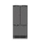 Autograph Edition 36 In. 19.6 Cu. Ft. Panel Ready French Door Built-in Bottom Freezer Refrigerator With Water Dispenser And Ice Maker With Graphite Gray Interior And Polished Gold Accents