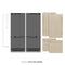 Autograph Edition 60 In. 32.2 Cu. Ft. Panel Ready French Door Built-in Bottom Freezer Refrigerator With Water Dispenser And Ice Maker With Graphite Gray Interior And Champagne Bronze Accents