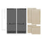 Autograph Edition 60 In. 32.2 Cu. Ft. Panel Ready French Door Built-in Bottom Freezer Refrigerator With Water Dispenser And Ice Maker With Graphite Gray Interior And Champagne Bronze Accents