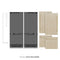 Autograph Edition 60 In. 32.2 Cu. Ft. Panel Ready French Door Built-in Bottom Freezer Refrigerator With Water Dispenser And Ice Maker With Graphite Gray Interior And Champagne Bronze Accents