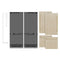Autograph Edition 60 In. 32.2 Cu. Ft. Panel Ready French Door Built-in Bottom Freezer Refrigerator With Water Dispenser And Ice Maker With Graphite Gray Interior And Champagne Bronze Accents