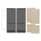 Autograph Edition 60 In. 32.2 Cu. Ft. Panel Ready French Door Built-in Bottom Freezer Refrigerator With Water Dispenser And Ice Maker With Graphite Gray Interior And Polished Gold Accents