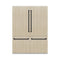 Autograph Edition 60 In. 32.2 Cu. Ft. Panel Ready French Door Built-in Bottom Freezer Refrigerator With Water Dispenser And Ice Maker With Graphite Gray Interior And Matte Black Accents