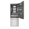 Autograph Edition 30 In. 16.1 Cu. Ft. Built-in Bottom Freezer Refrigerator With Water Dispenser And Ice Maker In Satin Stainless Steel With Graphite Gray Interior And Champagne Bronze Accents