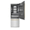 Autograph Edition 30 In. 16.1 Cu. Ft. Built-in Bottom Freezer Refrigerator With Water Dispenser And Ice Maker In Satin Stainless Steel With Graphite Gray Interior And Champagne Bronze Accents