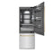 Autograph Edition 30 In. 16.1 Cu. Ft. Built-in Bottom Freezer Refrigerator With Water Dispenser And Ice Maker In Satin Stainless Steel With Graphite Gray Interior And Polished Gold Accents