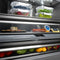 Autograph Edition 30 In. 16.1 Cu. Ft. Built-in Bottom Freezer Refrigerator With Water Dispenser And Ice Maker In Satin Stainless Steel With Graphite Gray Interior And Matte Black Accents
