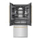 Autograph Edition 36 In. 19.6 Cu. Ft. French Door Built-in Bottom Freezer Refrigerator With Water Dispenser And Ice Maker In Satin Stainless Steel With Graphite Gray Interior And Champagne Bronze Accents