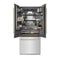 Autograph Edition 36 In. 19.6 Cu. Ft. French Door Built-in Bottom Freezer Refrigerator With Water Dispenser And Ice Maker In Satin Stainless Steel With Graphite Gray Interior And Champagne Bronze Accents