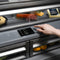Autograph Edition 36 In. 19.6 Cu. Ft. French Door Built-in Bottom Freezer Refrigerator With Water Dispenser And Ice Maker In Satin Stainless Steel With Graphite Gray Interior And Matte Black Accents