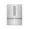 Autograph Edition 60 In. 32.2 Cu. Ft. French Door Built-in Bottom Freezer Refrigerator With Water Dispenser And Ice Maker In Satin Stainless Steel With Graphite Gray Interior And Matte Black Accents