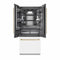 Autograph Edition 36 In. 19.6 Cu. Ft. French Door Built-in Bottom Freezer Refrigerator With Water Dispenser And Ice Maker In White Matte With Graphite Gray Interior And Champagne Bronze Accents