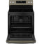Ge® Energy Star® 30" Free-standing Electric Convection Range With No Preheat Air Fry And Easywash™ Oven Tray