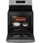 Ge® Energy Star® 30" Free-standing Electric Convection Range With No Preheat Air Fry And Easywash™ Oven Tray