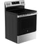 Ge® Energy Star® 30" Free-standing Electric Convection Range With No Preheat Air Fry And Easywash™ Oven Tray