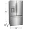 28 Cu. Ft. Standard-Depth French Door Refrigerator