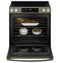 Ge® Energy Star® 30" Slide-in Electric Convection Range With No Preheat Air Fry And Easywash™ Oven Tray