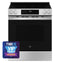 Ge® Energy Star® 30" Slide-in Electric Convection Range With No Preheat Air Fry And Easywash™ Oven Tray