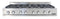 48″ Rangetop 8 Sealed Burners LP