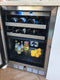 24″ Outdoor Dual Zone Refrigerator with Wine Storage (UV-Coated Glass Door)