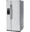 Ge® Energy Star® 23.0 Cu. Ft. Side-by-side Refrigerator