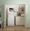 Unitized Spacemaker 2.3 cu. ft. Capacity Washer with Stainless Steel Basket and 4.4 cu. ft. Capacity Gas Dryer