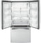 Ge® Energy Star® 18.6 Cu. Ft. Counter-depth French-door Refrigerator