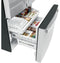 Ge® Energy Star® 21.9 Cu. Ft. Fingerprint Resistant Counter-depth French-door Refrigerator