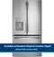 Ge® Energy Star® 20.6 Cu. Ft. Fingerprint Resistant Counter-depth French-door Refrigerator