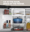 Ge® Energy Star® 22.1 Cu. Ft. Counter-depth French-door Refrigerator