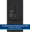 Ge® Energy Star® 22.1 Cu. Ft. Counter-depth French-door Refrigerator