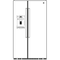 21.9 Cu. Ft. Counter-Depth Side-By-Side Refrigerator