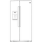 21.8 Cu. Ft. Counter-Depth Side-By-Side Refrigerator