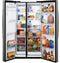 23.5 Cu. Ft. Counter-Depth Side-By-Side Refrigerator with LED Light Walls and Extra Tall Dispenser