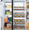 23.5 Cu. Ft. Counter-Depth Side-By-Side Refrigerator with LED Light Walls and Extra Tall Dispenser