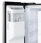 23.5 Cu. Ft. Counter-Depth Side-By-Side Refrigerator with LED Light Walls and Extra Tall Dispenser
