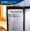23.5 Cu. Ft. Counter-Depth Side-By-Side Refrigerator with LED Light Walls and Extra Tall Dispenser