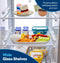 23.5 Cu. Ft. Counter-Depth Side-By-Side Refrigerator with LED Light Walls and Extra Tall Dispenser