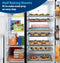 23.5 Cu. Ft. Counter-Depth Side-By-Side Refrigerator with LED Light Walls and Extra Tall Dispenser