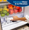 23.5 Cu. Ft. Counter-Depth Side-By-Side Refrigerator with LED Light Walls and Extra Tall Dispenser