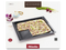 Gourmet baking and AirFry tray, perforated