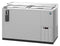 Refrigerator, Two Section, Stainless Steel Back Bar Bottle Cooler, Slide Top Doors